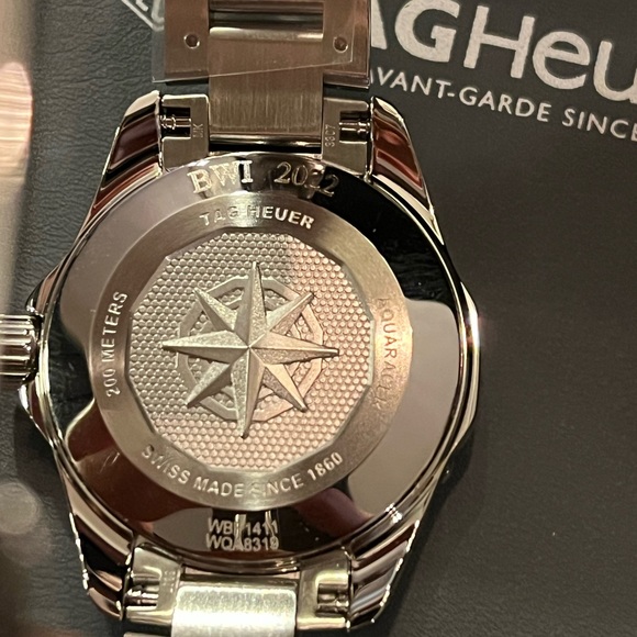 New in Box TAG HEUER AQUARACER PROFESSIONAL 200 Quartz Watch 30 mm Steel - Picture 16 of 16
